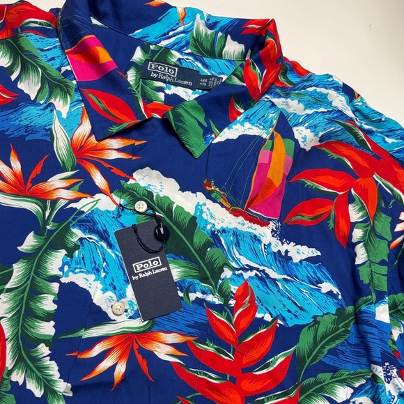 Polo by Ralph Lauren Kids One Piece - Blue‎ Green and Red